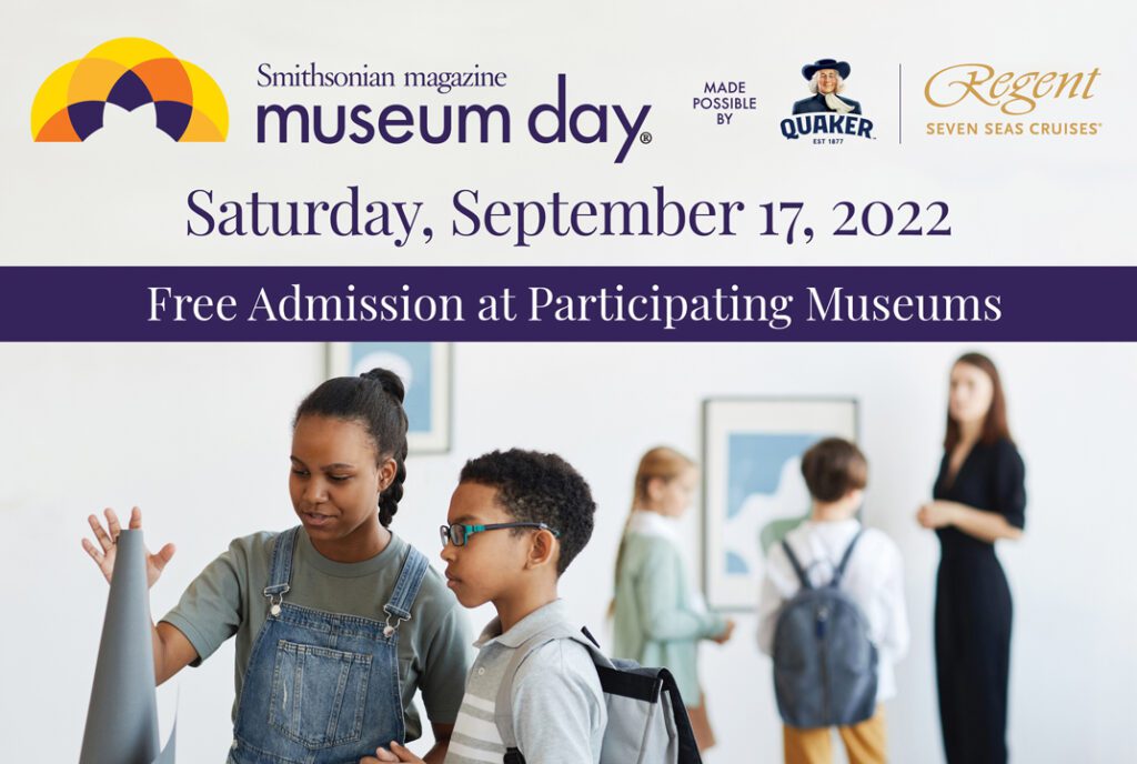 Smithsonian Museum Day Free Admission APM