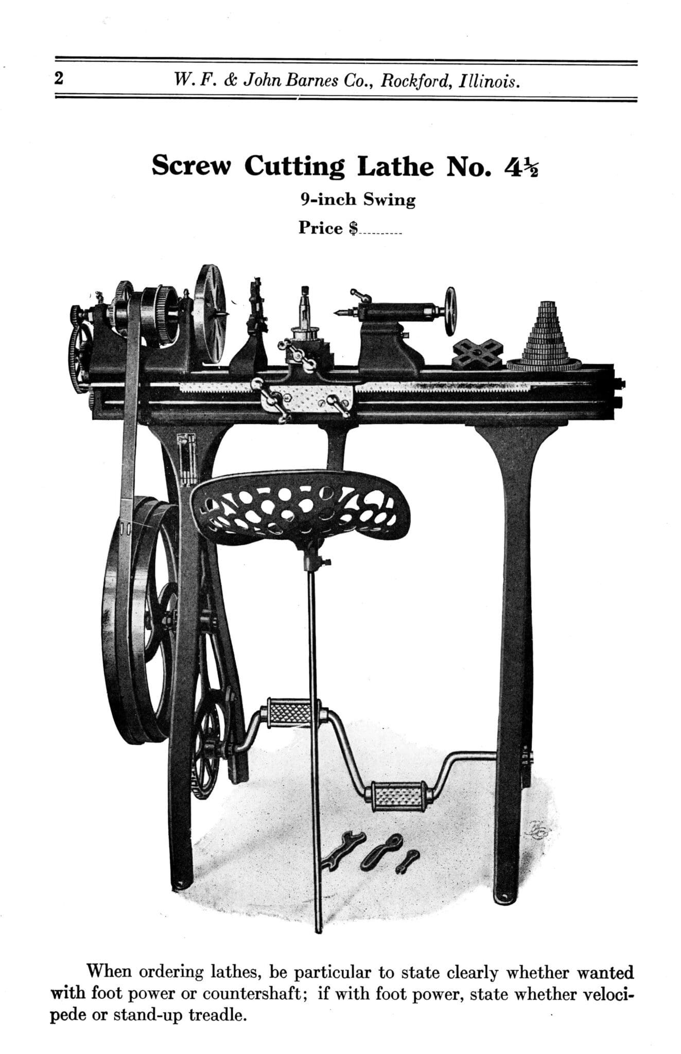 Machine of the Month Barnes Lathe (and other machines) APM