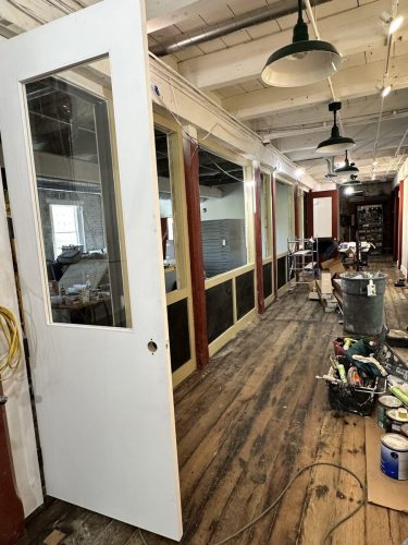 Hallway on the second floor (May 2026)