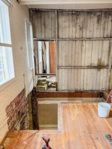 Other side of the closet wall (Oct 2025)