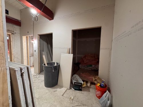 Second floor elevator and closet (Jan 2026)